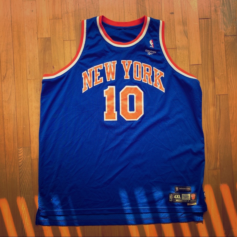 WALT FRAZIER NEW YORK KNICKS Hardwood Classic